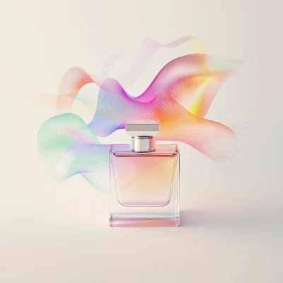 Minimalist Perfume Advertising