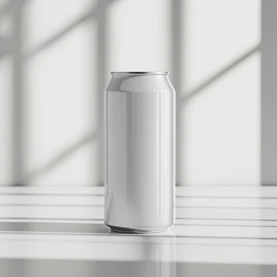 Beer Can Mockup