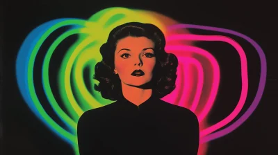 Rita Hayworth with Synesthesia