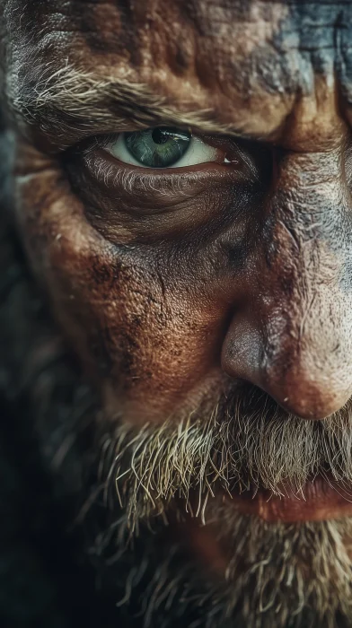 Hyper Realistic Viking Portrait