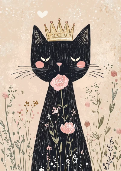 Queen of Hearts Cat