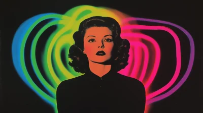 Rita Hayworth with Synesthesia