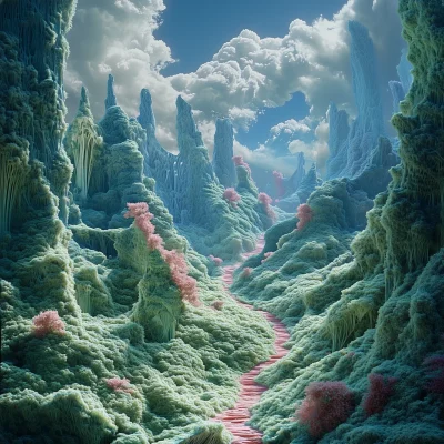 Weird World Landscape