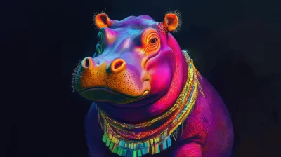 Gangster Rapper Baby Hippo