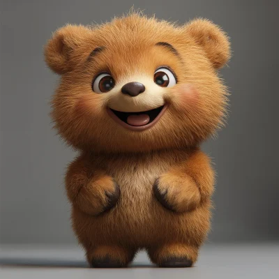 Cute Animated Bear