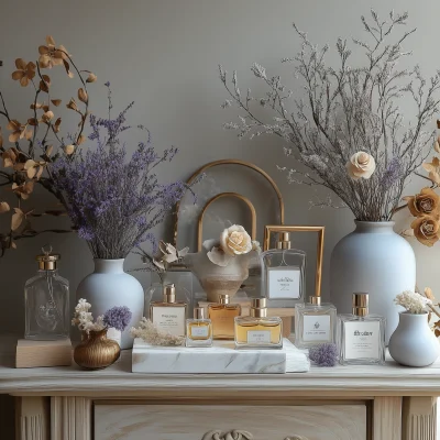 Elegant Table Display for Visual Merchandising