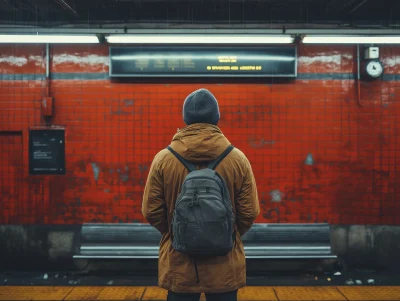 Homeless in the Subway