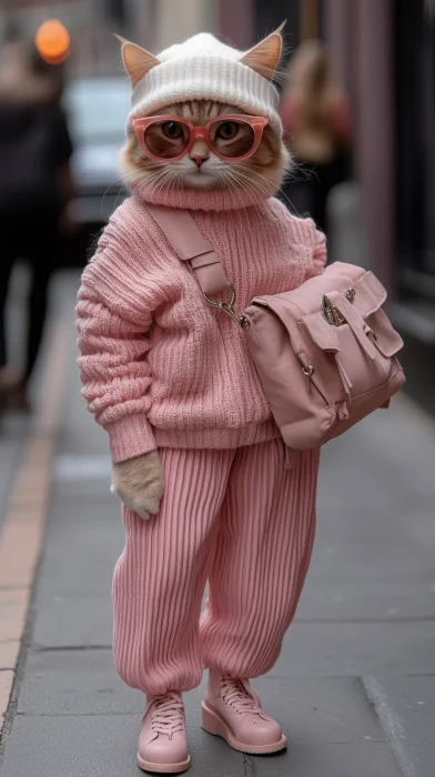 Fashionable Cat