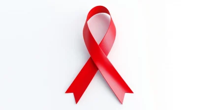 Red Ribbon Banner Icon