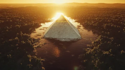 Golden Pyramid of Giza