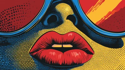 Vibrant Retro Pop Art Wallpaper