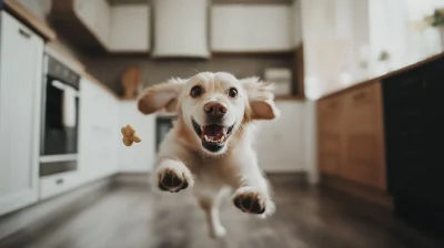 Playful Dog Action