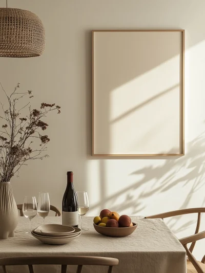 Cozy Dining Room Mockup