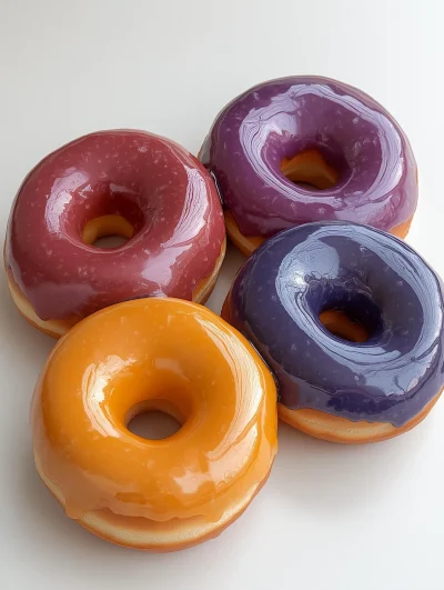 Iced Glaze Doughnuts