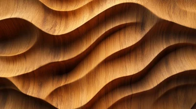 Abstract Wood Grain Pattern