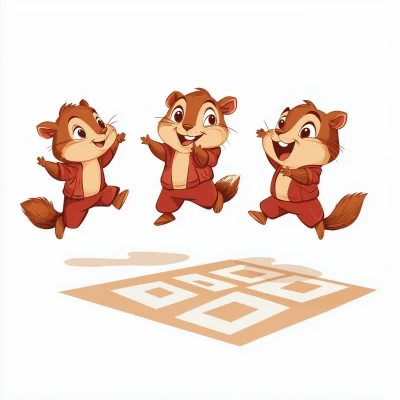 Chipmunks Hopscotch Contest