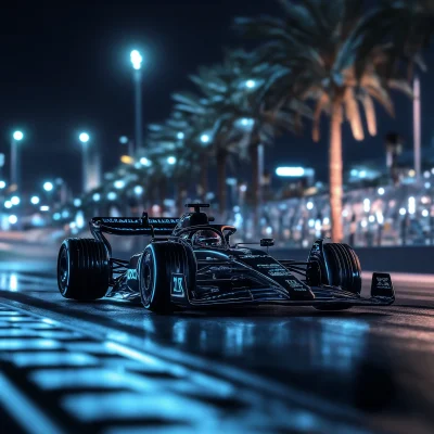 Night Racing in Jeddah