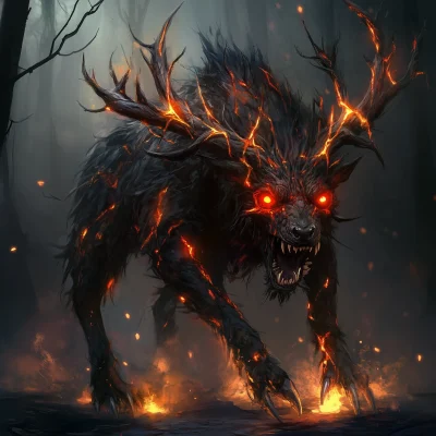 Furious Mutated Stag Boss