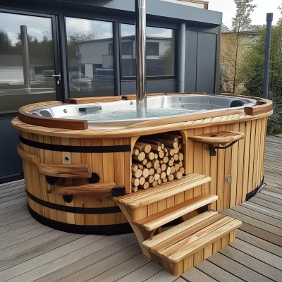 Wooden Hot Tub