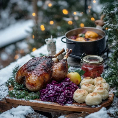 Cozy Christmas Feast