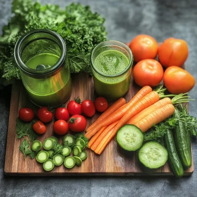 Fresh Vegetable Juicer Mockup