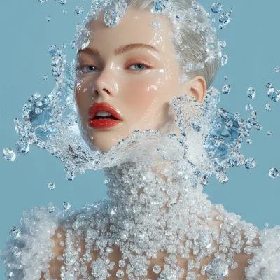 Crystal Watersplash Elegance