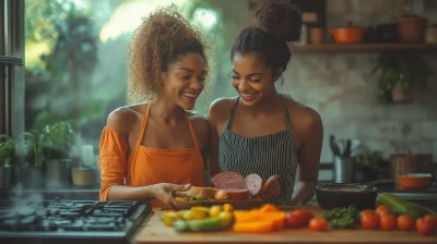 Joyful Cooking Moment