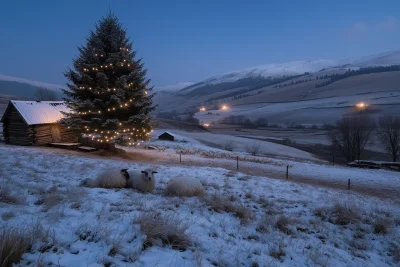 Winter Wonderland in the Countryside