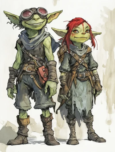 Young Goblin Duo