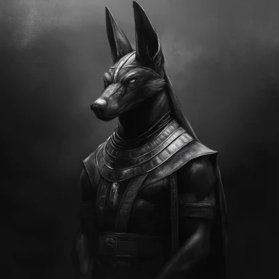 Realistic Anubis