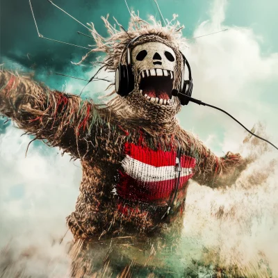 Excited Scarecrow