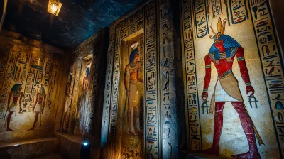 Ancient Egyptian Tomb Art