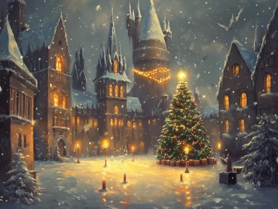 Winter at Hogwarts