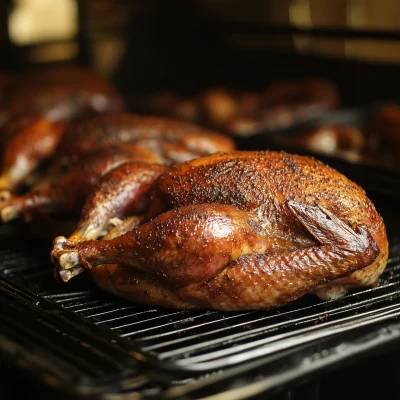 Smoked Spatchcocked Turkey