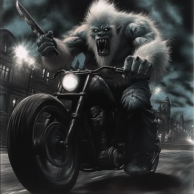 Horror Yeti Motorcycle