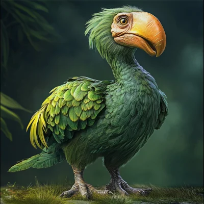 Realistic Dodo Bird