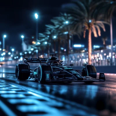 Night Racing in Jeddah