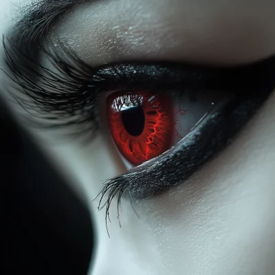 Horror Eye Makeup