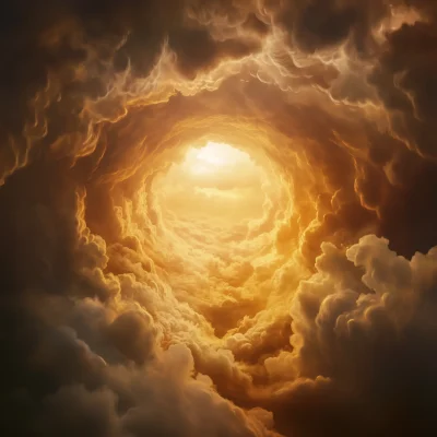 Orange Cloud Tunnel