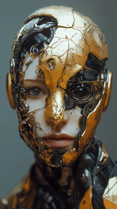 Shiny Golden Cyborg