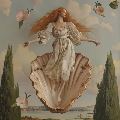 The Birth of Venus Reimagined