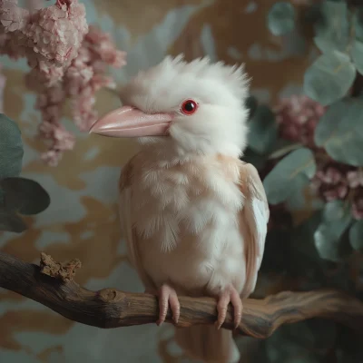 Enchanting Albino Kookaburra