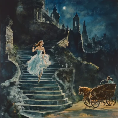 Cinderella Running Scene