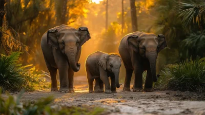 Elephants in the Wild