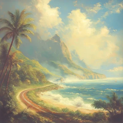 Coastal Road in Paradise