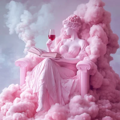 Surreal Pink Goddess