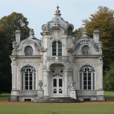 Ornate Rococo Architectural Folly