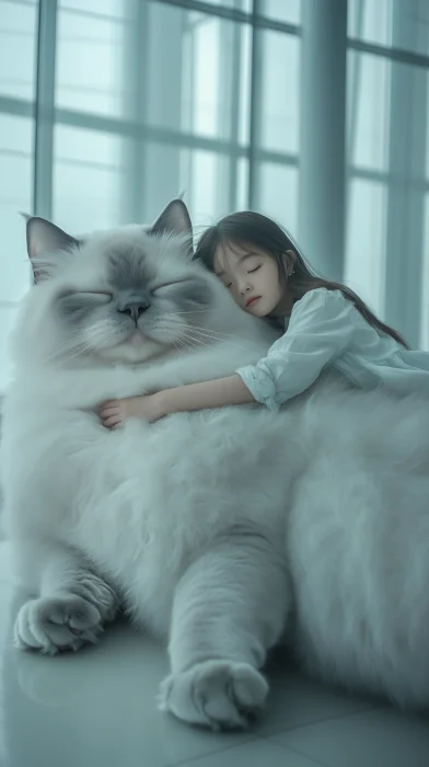 Giant Ragdoll Cat in Shanghai