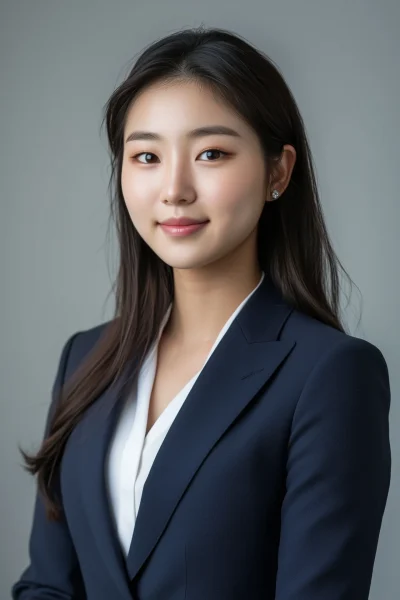 Professional Korean Woman Portrait