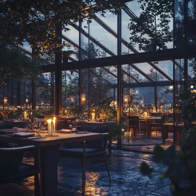 Romantic Greenhouse Restaurant